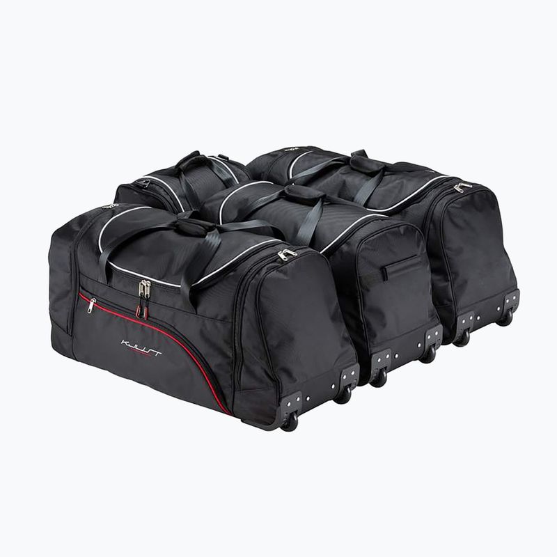 Gepäckträgertaschen-Set KJUST Volkswagen Touareg 2010-2017 4 Stk. Schwarz 2