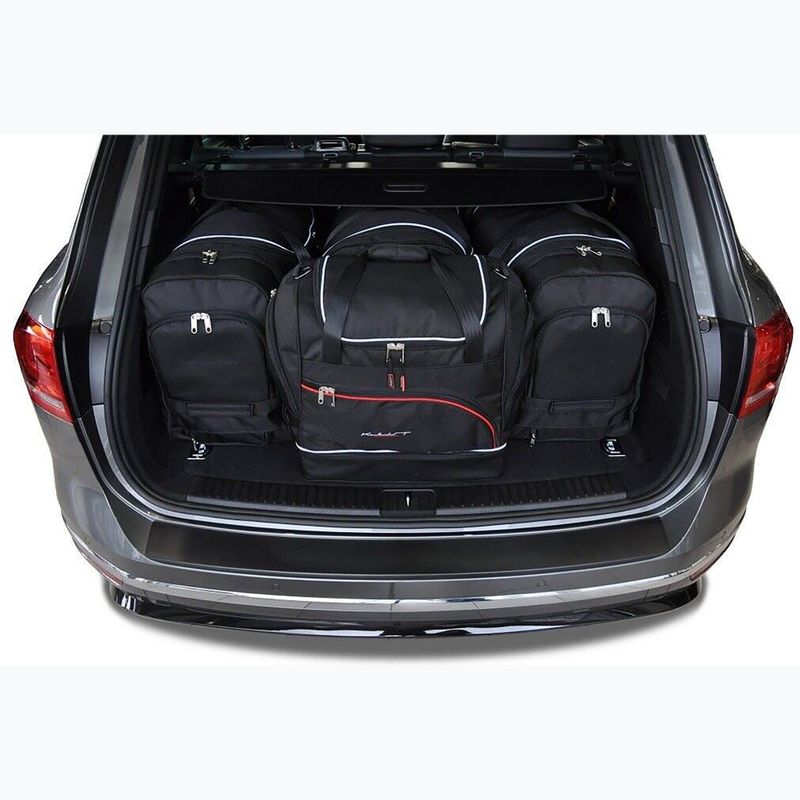 Gepäckträgertaschen-Set KJUST Volkswagen Touareg 2010-2017 4 Stk. Schwarz 17