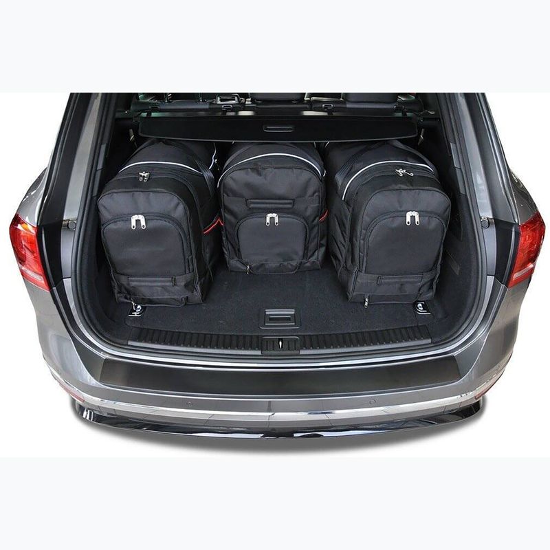 Gepäckträgertaschen-Set KJUST Volkswagen Touareg 2010-2017 4 Stk. Schwarz 18