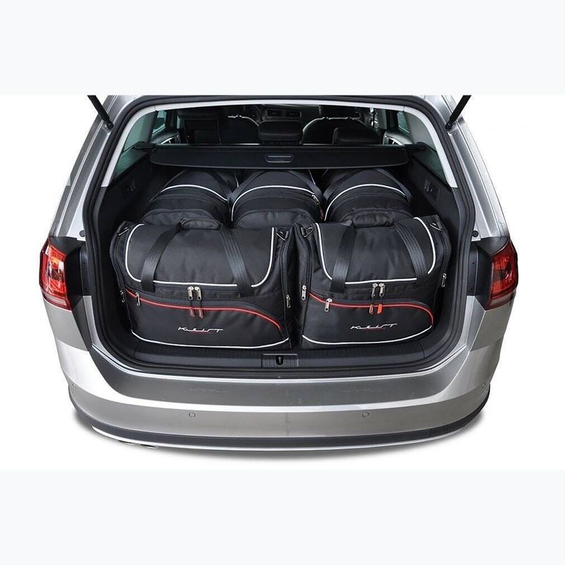 Gepäckträgertaschen-Set KJUST Volkswagen Golf Alltrack 2015-2020 5 Stk. Schwarz 16