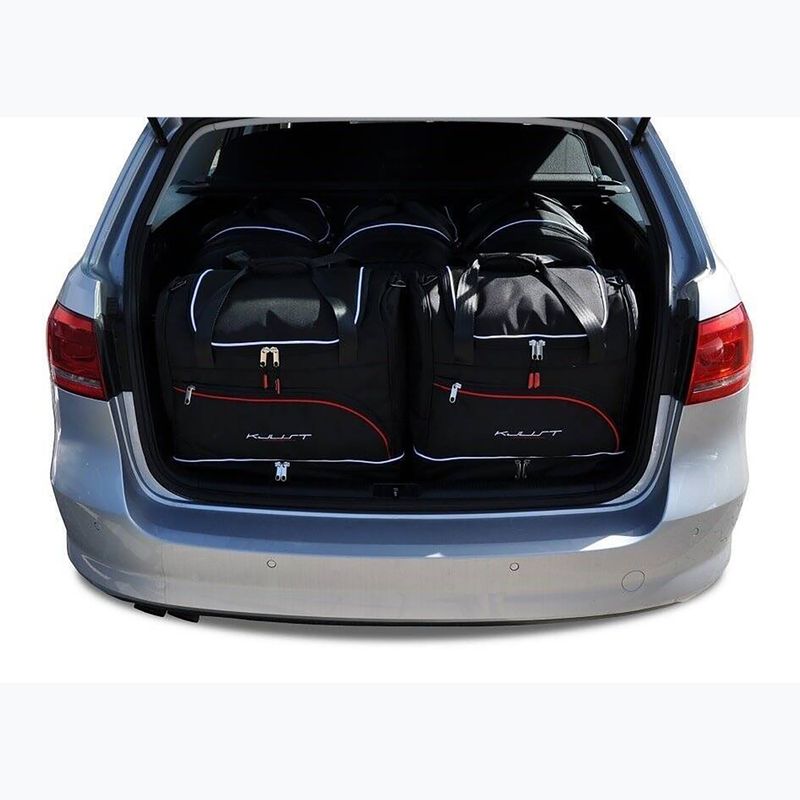 Gepäckträgertaschen-Set KJUST Volkswagen Passat Variant 2010-2014 5 Stk. Schwarz 14