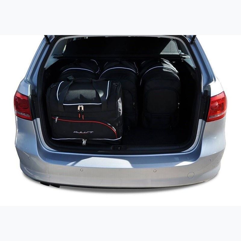 Gepäckträgertaschen-Set KJUST Volkswagen Passat Variant 2010-2014 5 Stk. Schwarz 15