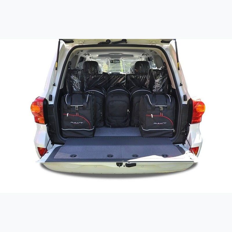 Gepäckträgertaschen-Set KJUST Toyota Land Cruiser MPV 2010-2017 6 Stk. Schwarz 16