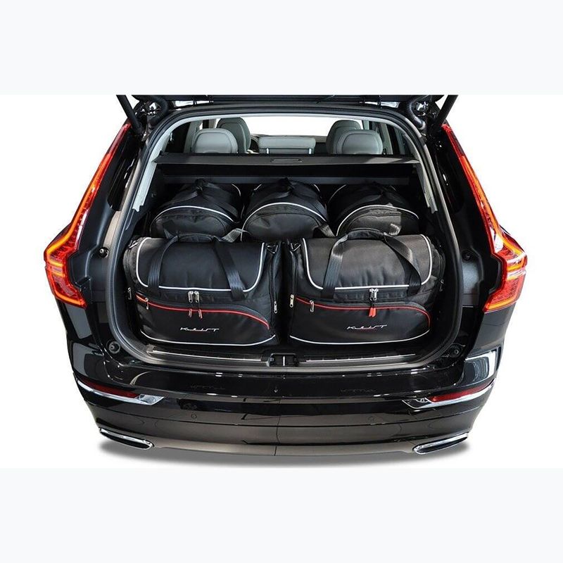 Gepäckträgertaschen-Set KJUST Volvo Xc60 2017+ 5 Stk. Schwarz 15