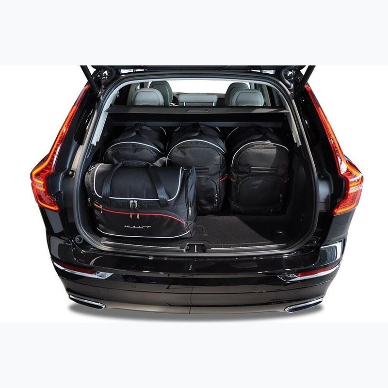 Gepäckträgertaschen-Set KJUST Volvo Xc60 2017+ 5 Stk. Schwarz 16
