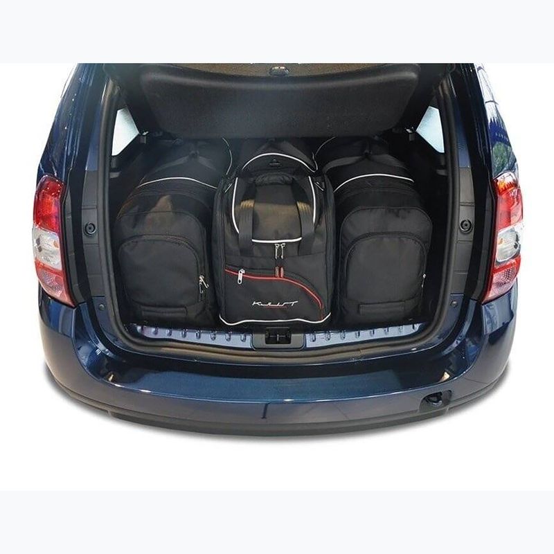 Gepäckträgertaschen-Set KJUST Dacia Duster 2010-2017 4 Stk black 16