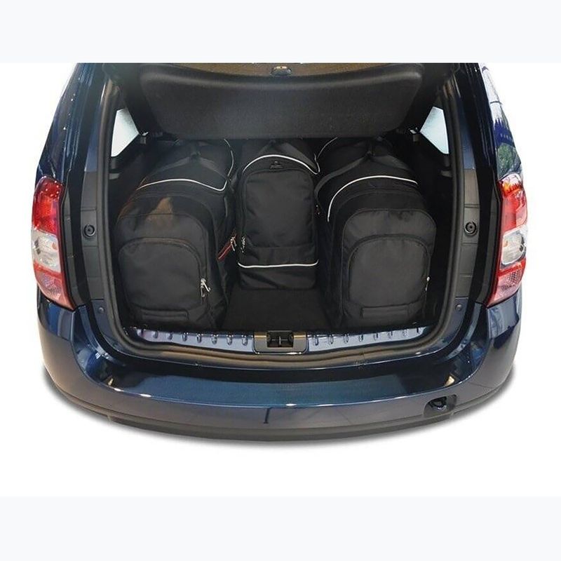 Gepäckträgertaschen-Set KJUST Dacia Duster 2010-2017 4 Stk black 17