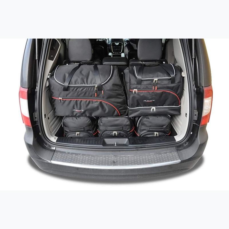 Gepäckträgertaschen-Set KJUST Lancia Voyager 2011+ 5 Stk black 11