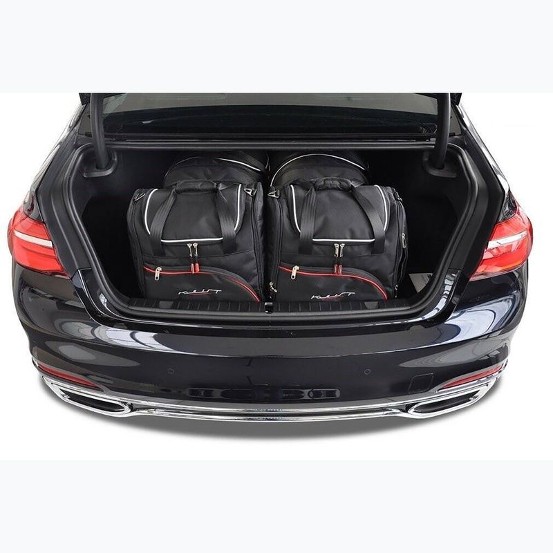 Gepäckträgertaschen-Set KJUST BMW 7 2015-2022 4 Stk black 14