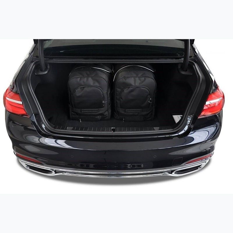 Gepäckträgertaschen-Set KJUST BMW 7 2015-2022 4 Stk black 16