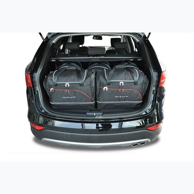 Gepäckträgertaschen-Set KJUST Hyundai Santa Fe Suv 2012-2018 5 Stk black 16