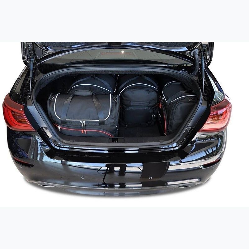 Gepäckträgertaschen-Set KJUST Infiniti Q70 2013-2018 5 Stk black 17