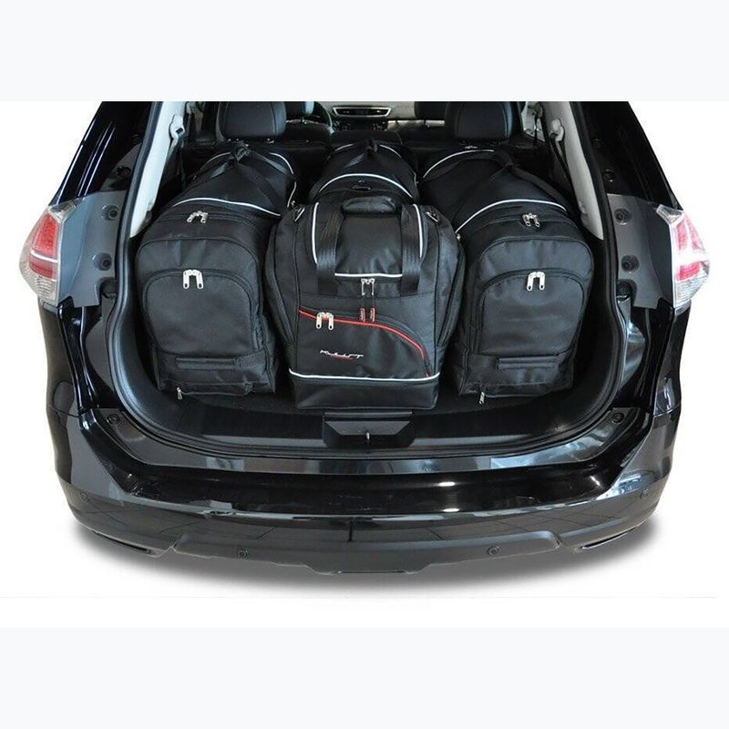 Gepäckträgertaschen-Set KJUST Nissan X-Trail 2014-2022 4 Stk. Schwarz 13
