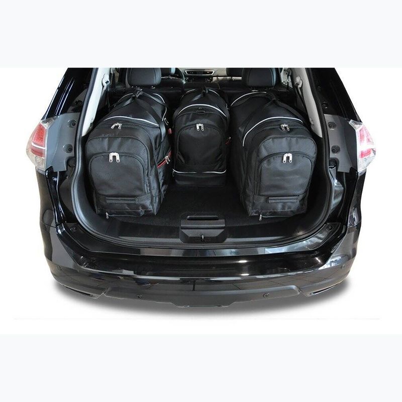 Gepäckträgertaschen-Set KJUST Nissan X-Trail 2014-2022 4 Stk. Schwarz 14