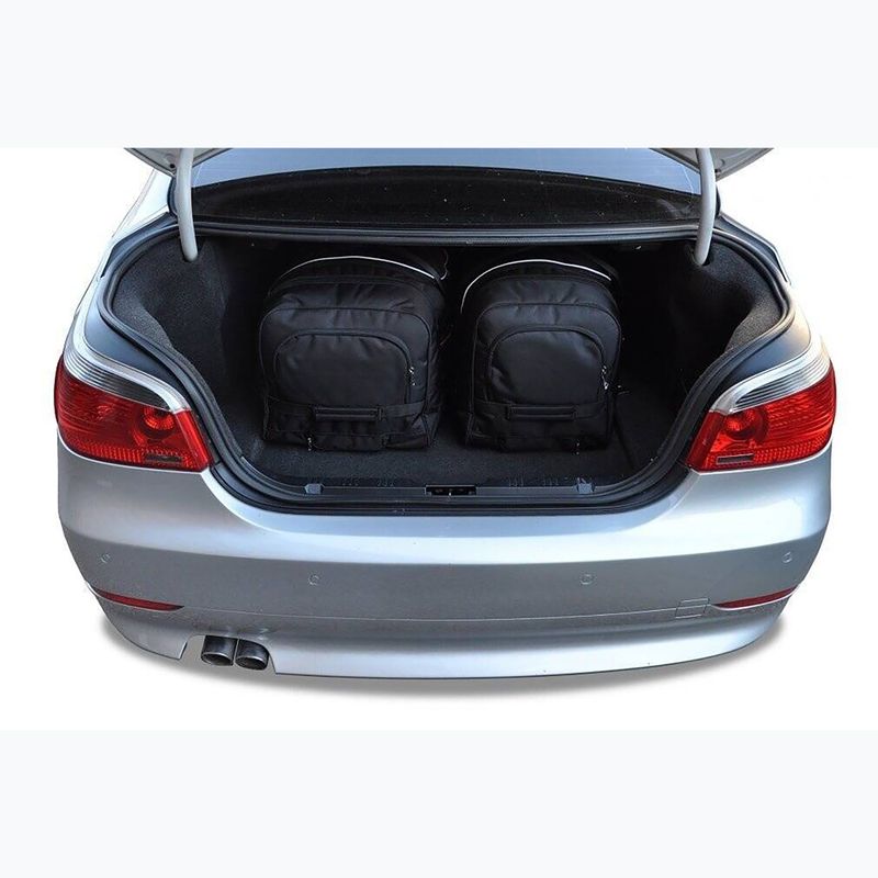 Gepäckträgertaschen-Set KJUST BMW 5 Limousine 2003-2010 4 Stk black 16