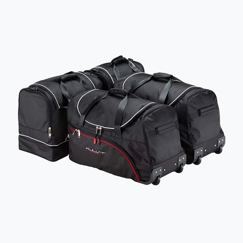 Gepäckträgertaschen-Set KJUST Honda Accord Tourer 2008-2016 4 Stk black 2