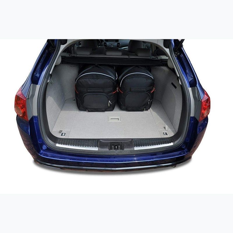Gepäckträgertaschen-Set KJUST Honda Accord Tourer 2008-2016 4 Stk black 13