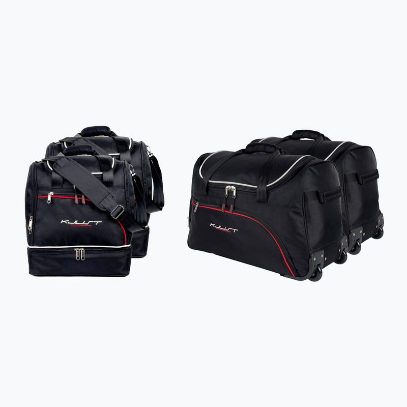 Gepäckträgertaschen-Set KJUST Ford Focus Hatchback 2018+ 4 Stk black