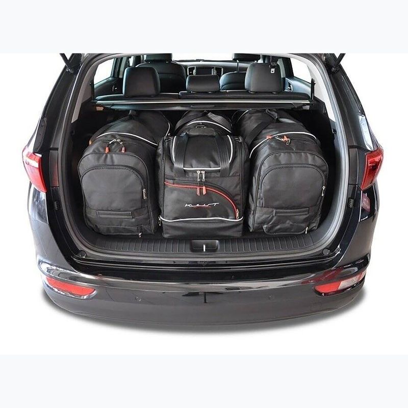 Gepäckträgertaschen-Set KJUST Kia Sportage 2016-2021 4 Stk black 15