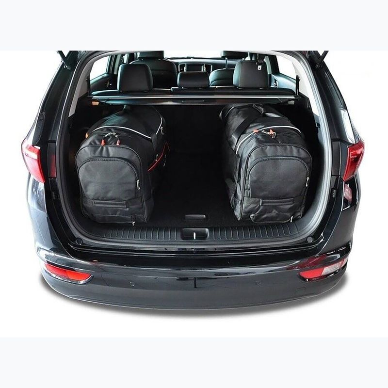 Gepäckträgertaschen-Set KJUST Kia Sportage 2016-2021 4 Stk black 17