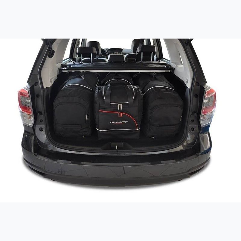 Gepäckträgertaschen-Set KJUST Subaru Forester 2012-2018 4 Stk. Schwarz 12