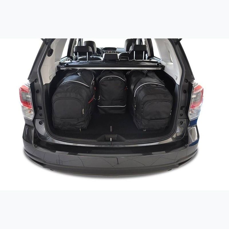 Gepäckträgertaschen-Set KJUST Subaru Forester 2012-2018 4 Stk. Schwarz 13