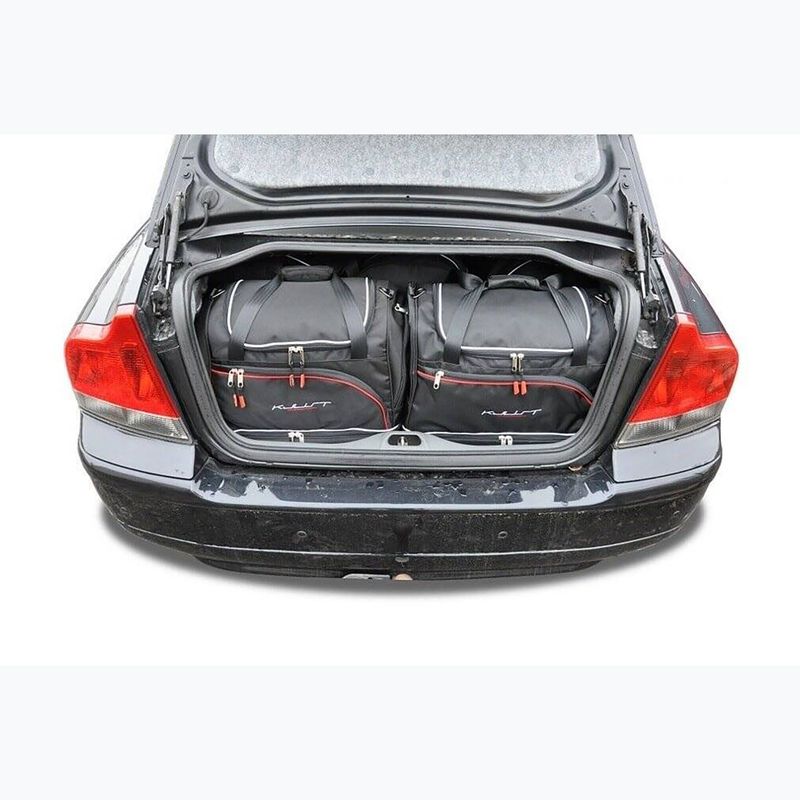 Gepäckträgertaschen-Set KJUST Volvo S60 2000-2010 5 Stk. Schwarz 16
