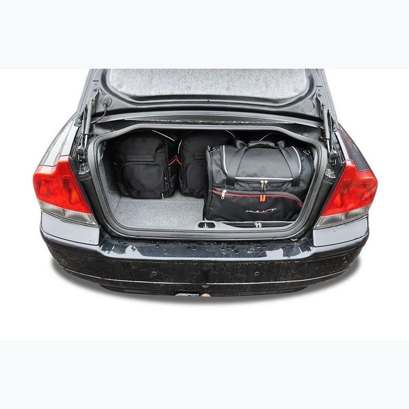 Gepäckträgertaschen-Set KJUST Volvo S60 2000-2010 5 Stk. Schwarz 17