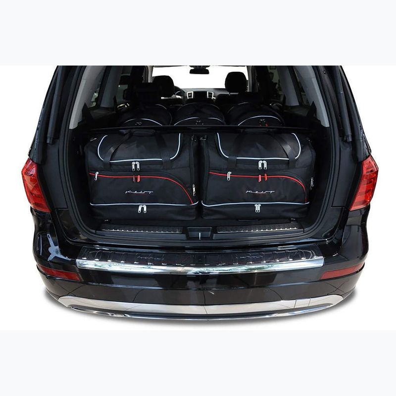 Gepäckträgertaschen-Set KJUST Mercedes-Benz GL 2012-2015 5 Stk. Schwarz 11