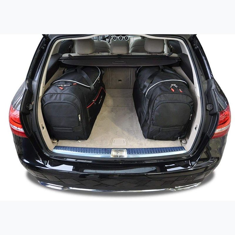 Gepäckträgertaschen-Set KJUST Mercedes-Benz C Combi 2014-2021 4 Stk. Schwarz 13
