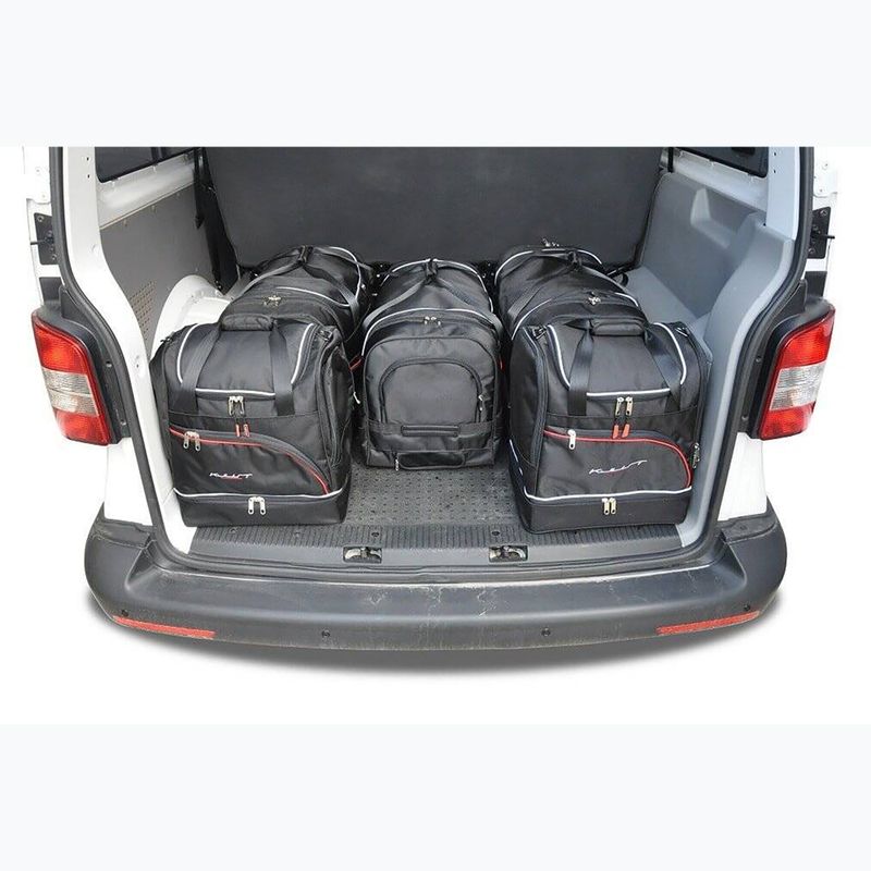Gepäckträgertaschen-Set KJUST Volkswagen Caravella 2009-2015 6 Stk. Schwarz 15