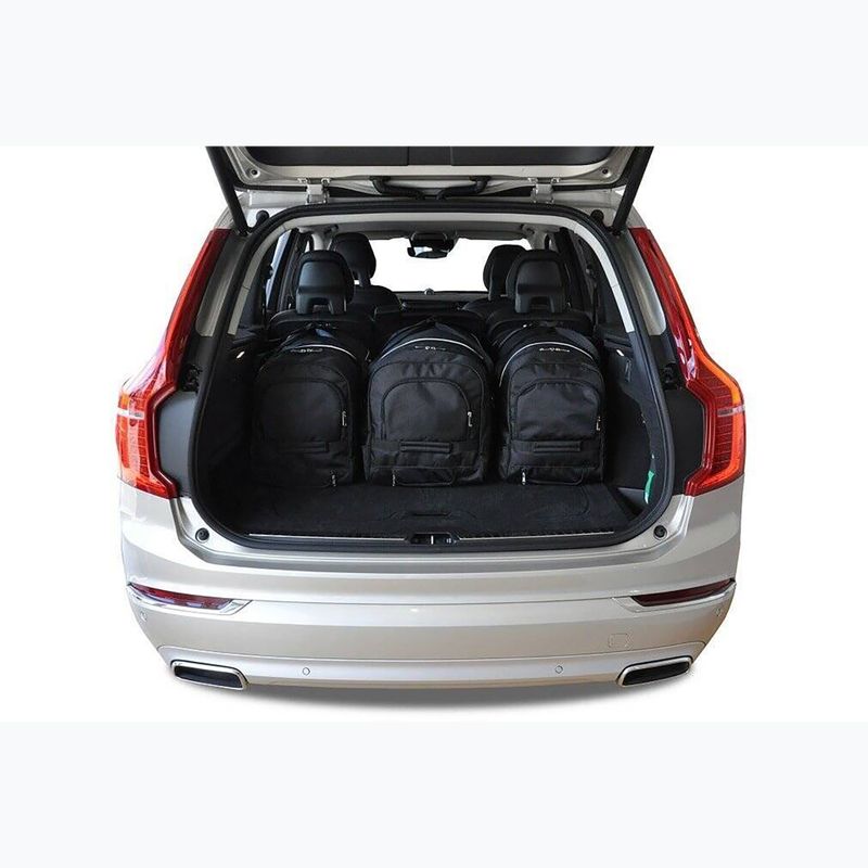 Gepäckträgertaschen-Set KJUST Volvo Xc90 2014+ 5 Stk. Schwarz 16