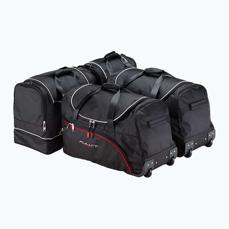 Gepäckträgertaschen-Set KJUST Maserati Ghibli 2013+ 4 Stk. Schwarz 2