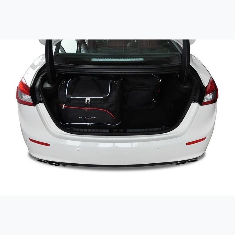 Gepäckträgertaschen-Set KJUST Maserati Ghibli 2013+ 4 Stk. Schwarz 15