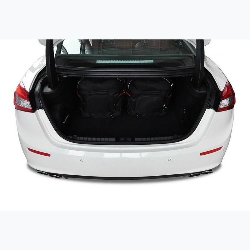 Gepäckträgertaschen-Set KJUST Maserati Ghibli 2013+ 4 Stk. Schwarz 16