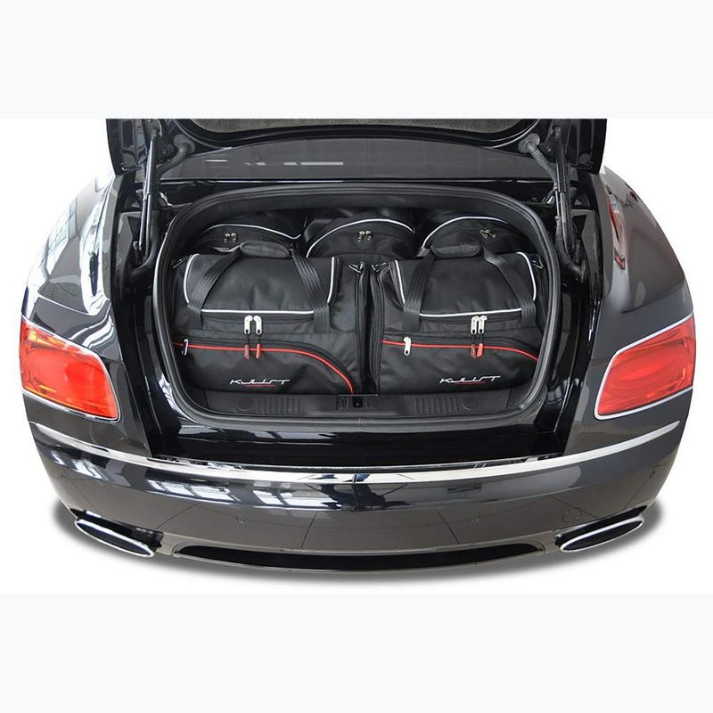 Gepäckträgertaschen-Set KJUST Bentley Continental New Flying Spur 2005-2013 5 Stk black 14