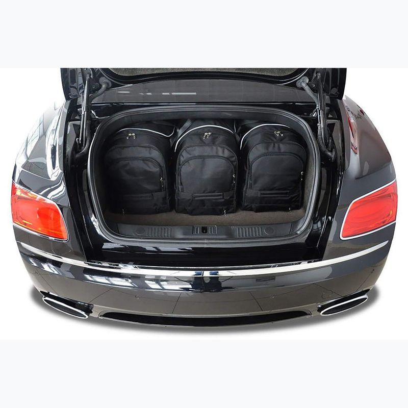 Gepäckträgertaschen-Set KJUST Bentley Continental New Flying Spur 2005-2013 5 Stk black 16
