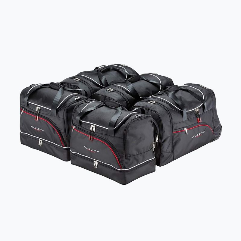 Gepäckträgertaschen-Set KJUST Skoda Superb Combi 2015-2023 5 Stk. Schwarz