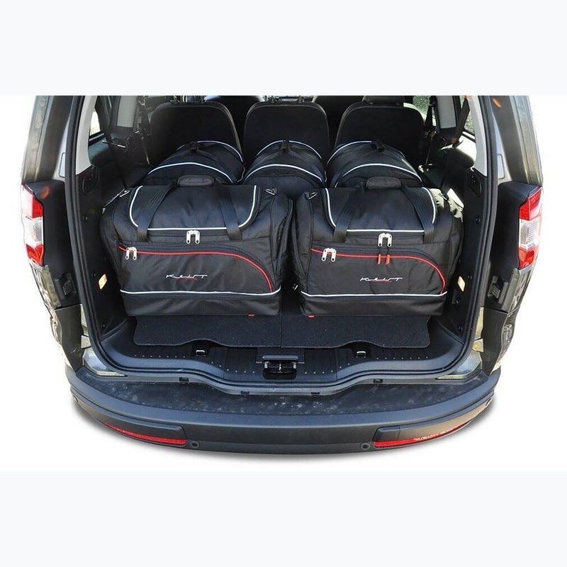 Gepäckträgertaschen-Set KJUST Ford Galaxy 2006-2015 5 Stk black 14