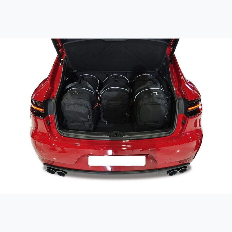 Gepäckträgertaschen-Set KJUST Porsche Macan 2013+ 4 Stk. Schwarz 14