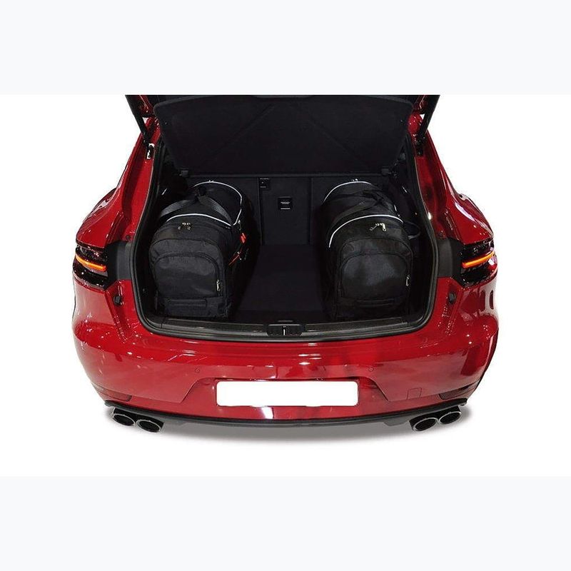 Gepäckträgertaschen-Set KJUST Porsche Macan 2013+ 4 Stk. Schwarz 15