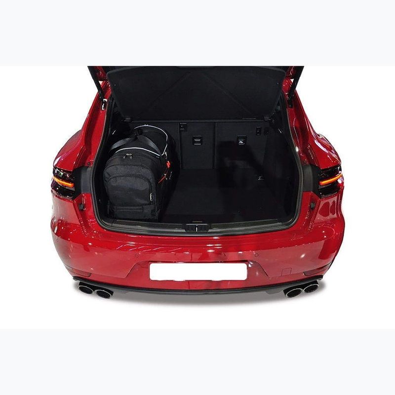 Gepäckträgertaschen-Set KJUST Porsche Macan 2013+ 4 Stk. Schwarz 16