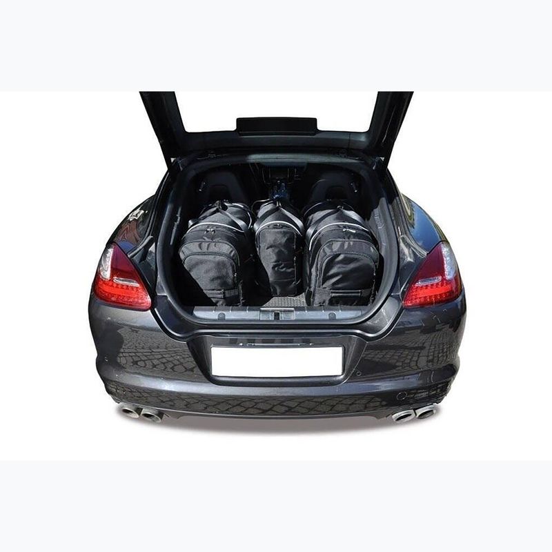 Gepäckträgertaschen-Set KJUST Porsche Panamera 2010-2016 4 Stk. Schwarz 14