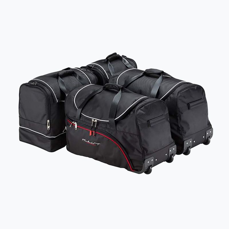Gepäckträgertaschen-Set KJUST Lexus LS HEV 2013-2020 4 Stk black 2