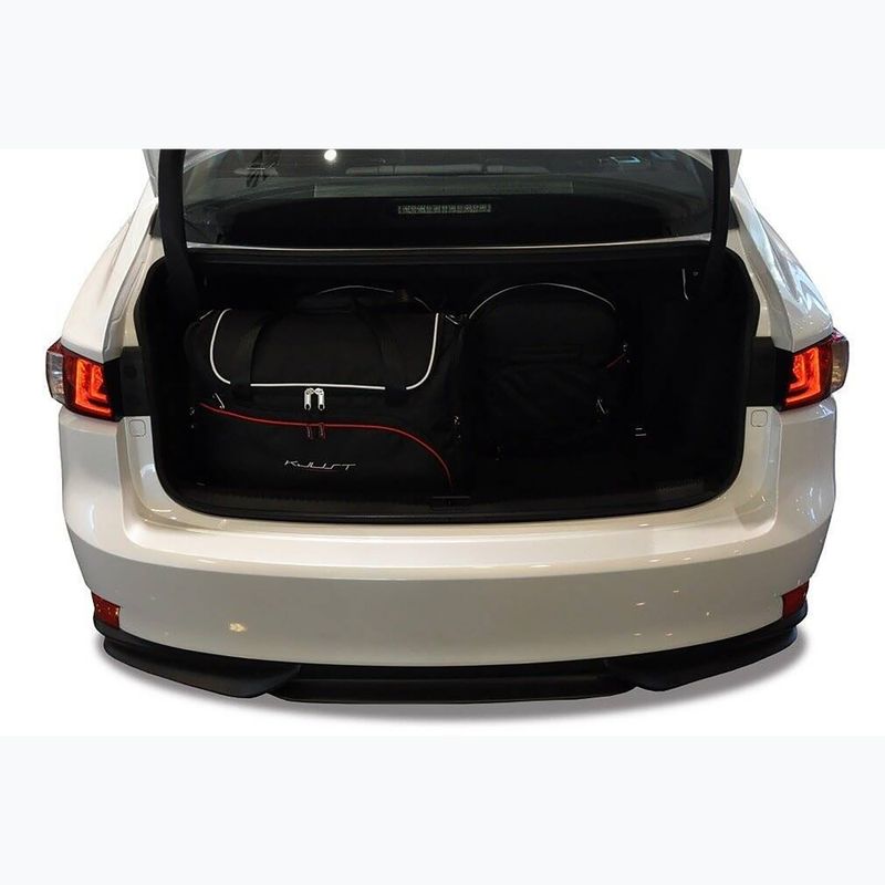 Gepäckträgertaschen-Set KJUST Lexus LS 2013-2020 4 Stk black 15