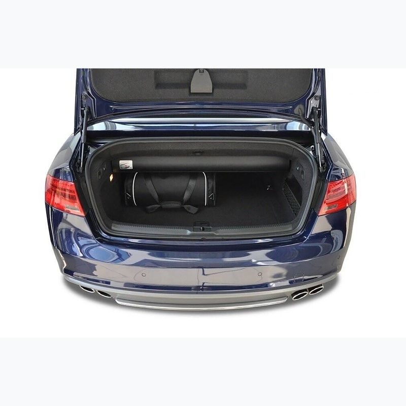 KJUST Audi A5 Cabrio Kofferraumtaschen Set 2008-2016 4 Stück schwarz 18