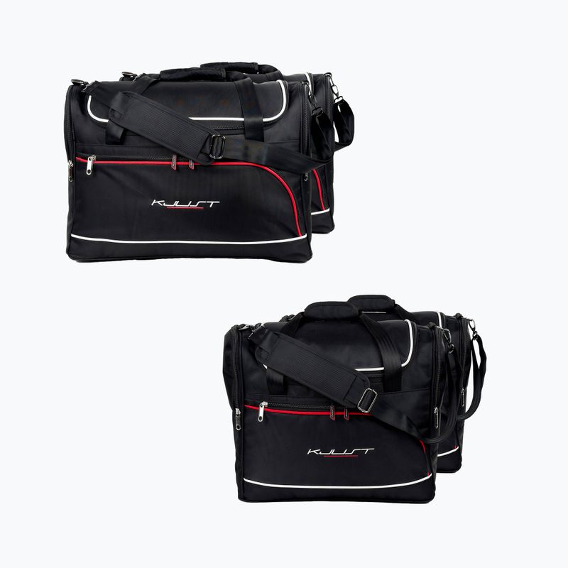 Gepäckträgertaschen-Set KJUST Mini Countryman 2010-2015 4 Stk. Schwarz