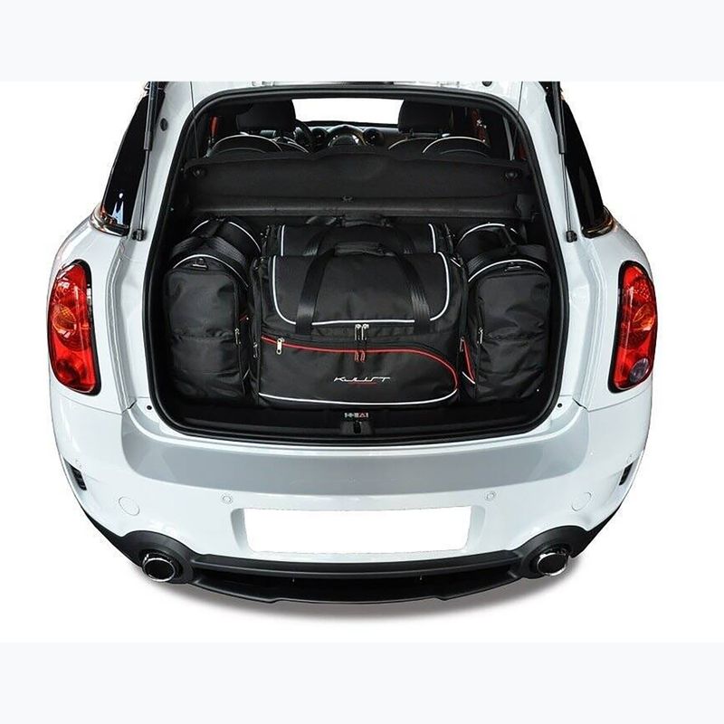 Gepäckträgertaschen-Set KJUST Mini Countryman 2010-2015 4 Stk. Schwarz 10