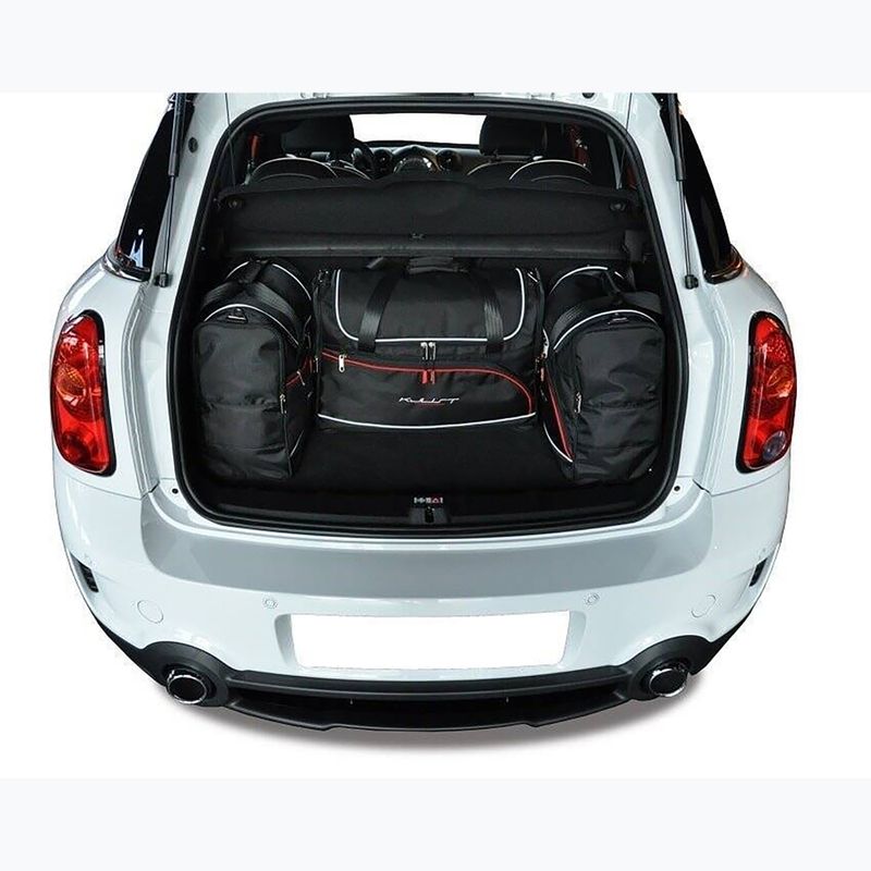 Gepäckträgertaschen-Set KJUST Mini Countryman 2010-2015 4 Stk. Schwarz 11