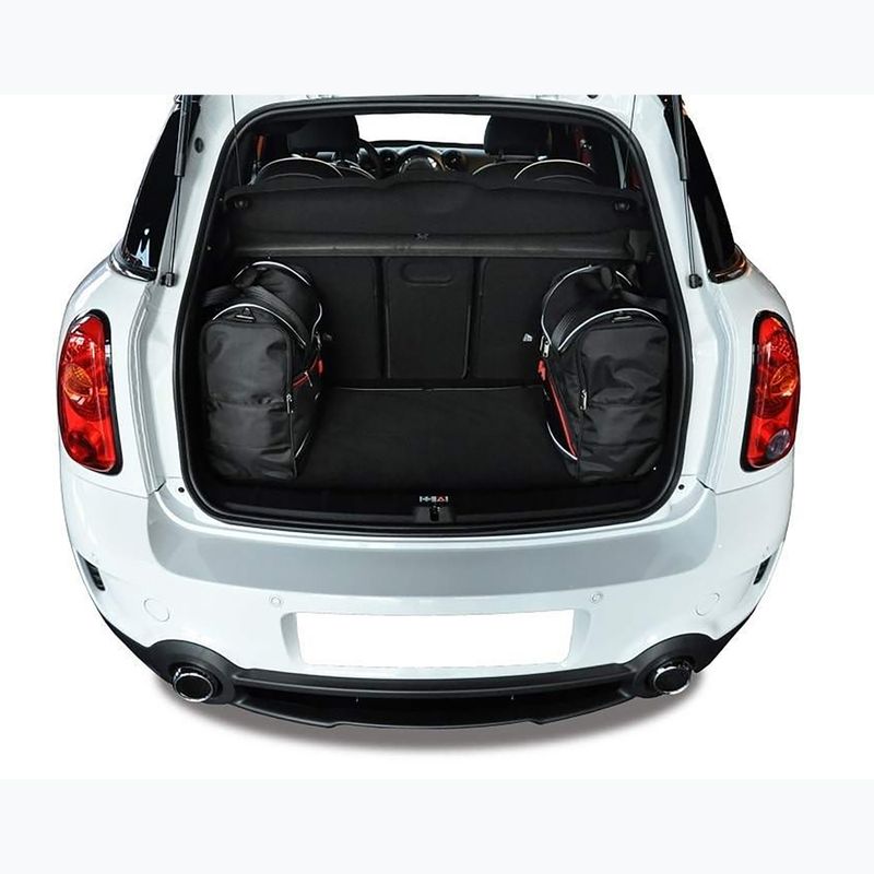 Gepäckträgertaschen-Set KJUST Mini Countryman 2010-2015 4 Stk. Schwarz 12